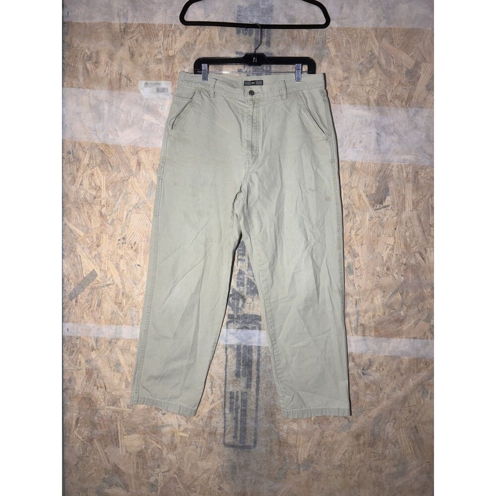 REI Co-op Hiking Pants Men 34x32 Beige Khakis Straight Leg Outdoor Utility